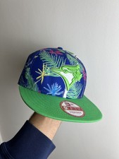 New Era 9FIFTY Strapback Cap Blue, Green, Toronto Blue Jays Logo Size S/M