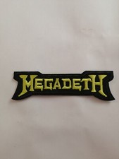 Megadeth Sew or Iron on Embroidered Patch 