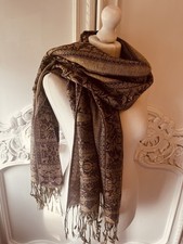 Pashmina Purple Gold Pashmina
