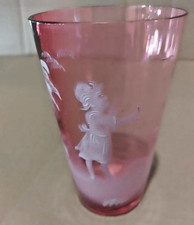 Mary Gregory Bohemian Hand