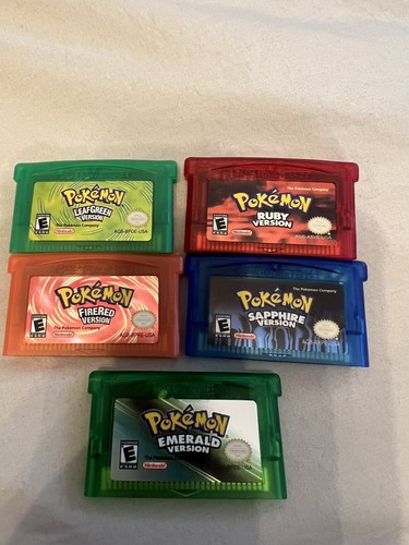 Pokemon game boy advance - advance, fire