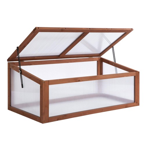 Wooden cold frame greenhouse - wooden,