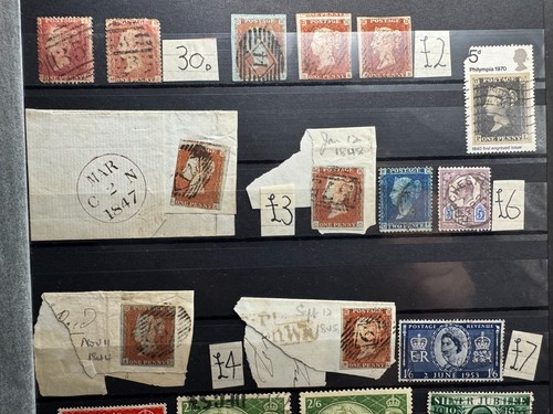 Vintage british stamp - british,