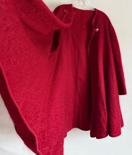 Vintage red mohair long sleeve - vintage,