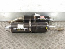 1996 YAMAHA TRX 850  YOSHIMURA EXHAUST SILENCERS (DAMAGED SEE LISTING)