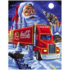 5D DIY Christmas Santa Truck