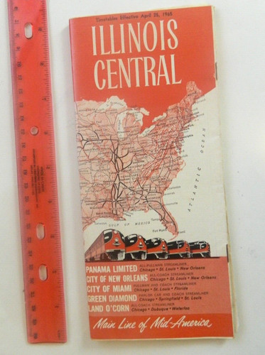 1965 illinis central train - 1965,