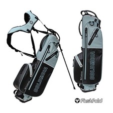 Waterproof Golf Stand Bag Fastfold COLUMBIA Black Blue Ultra Dry Carry Storm Zip
