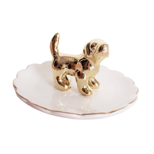 Dog ring holder - dog,