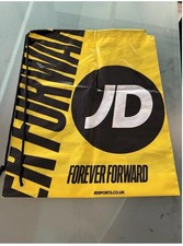 JD Yellow/Black Sports Drawstring BRAND NEW medium