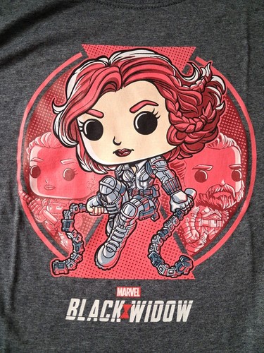 Funko black widow shirt - black,