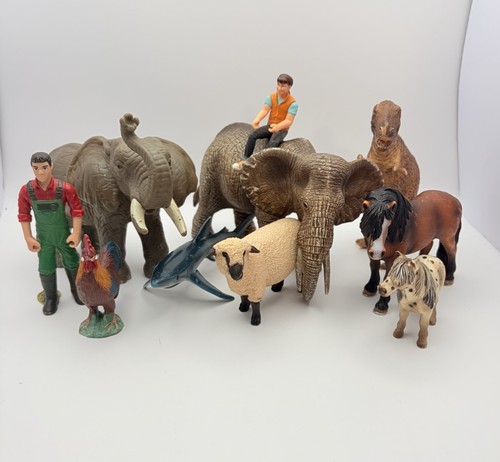 Schleich animal figure bundle - schleich,