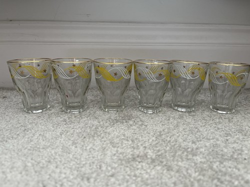1970s vintage shot glasses set - shot,