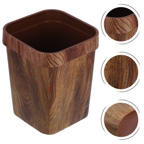 Wood grain recycling bin - grain,