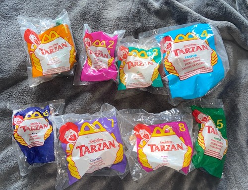 Mcdonalds set tarzan toys - 8,