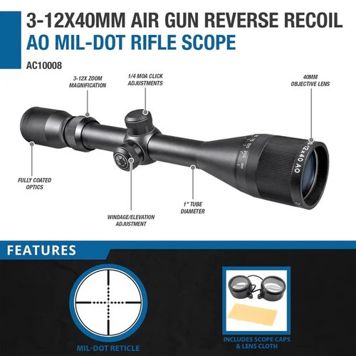 Barska zoom 12x 40mm air - zoom,