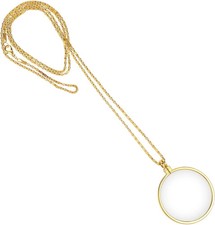 5X Magnifying Glass Necklace