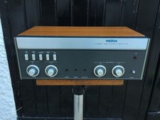 REVOX A78 MKII INTEGRATED AMPLIFIER WITH CABLES & MANUAL - RECAPPED & SERVICED