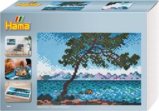 Hama Art Claude Monet bead kit 10,000 beads 6 pegboards iron fuse set large box