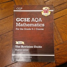 CGP. GCSE Maths AQA Revision Guide: Higher - for the Grade 9-1 Course (with Onli