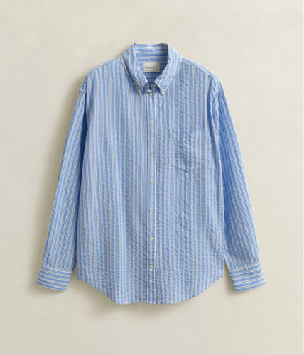 Gant seersucker stripe relaxed - seersucker,