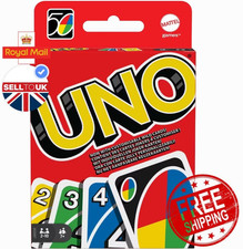 Original UNO Cards To Play For Family And Friends, Durable and Water Resistant