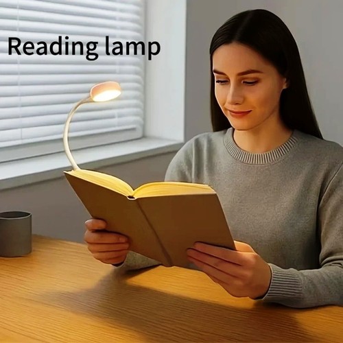 Led clip book light - led, on