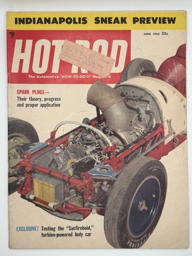 Hot rod magazine june 1955 - hot,