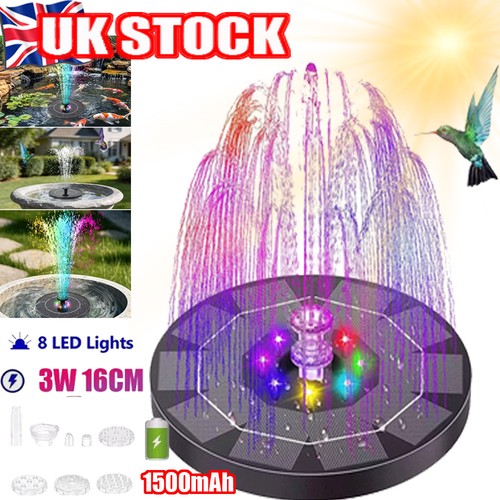 Led solar fountain pump - led,
