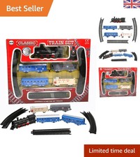 Delightful Battery-Operated Train Set for Ages 3-10 - Realistic Sound & Lights