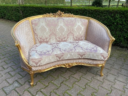Sofa early 1900s french louis - sofa,