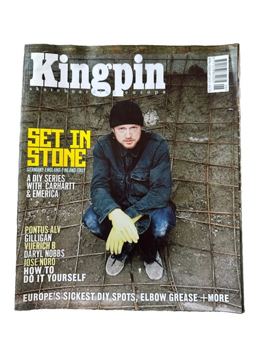 Kingpin skateboard magazine - skateboard,