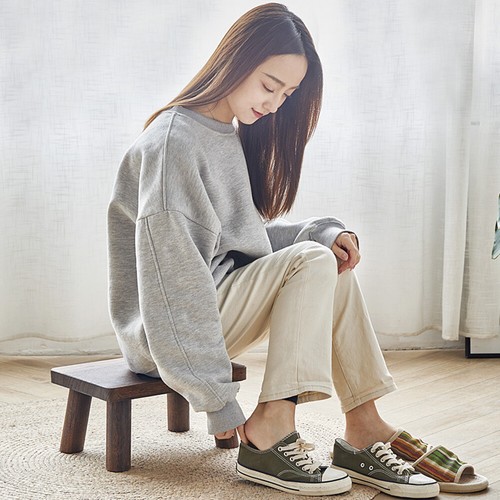 Wooden sofa shoe changing - sofa,