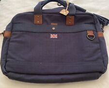 Fat Face Luke Canvas Messenger Bag - BNWOT - Navy