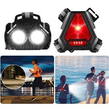 Running Light For Runners Chest LED Body Torch USB Rechargable Adjustable Safety