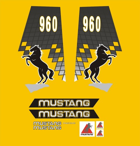Mustang 960 skid steer loader