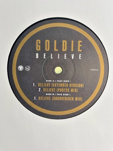 Goldie believe drum - goldie, &