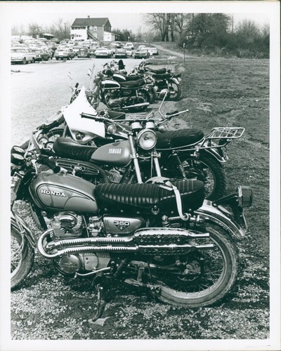 C1970 honda motorcycles - motorcycles, group