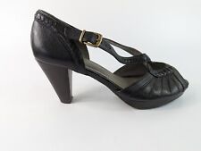 M & S Footglove Black Leather