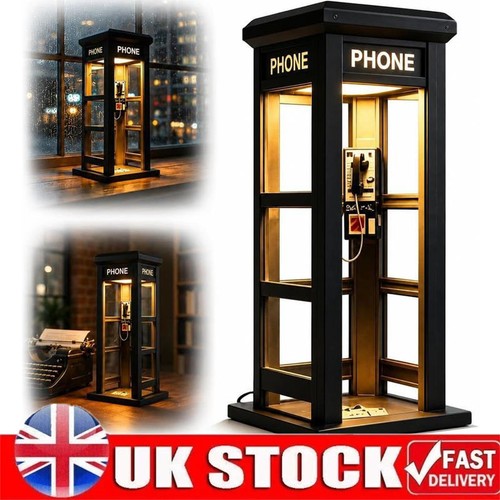 Vintage phone booth - booth, ambient