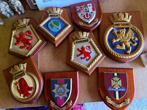 Military insignia wall - insignia,