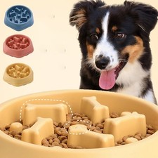 Slow Feeder Dog Bowl Anti-Slip