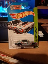 2015 Hot Wheels #213 HW Workshop-Heat Fleet '68 HEMI BARRACUDA Silver Variation