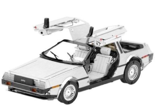 Metal puzzle dmc delorean - metal,