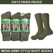 3/6/12 Pairs Mens Army