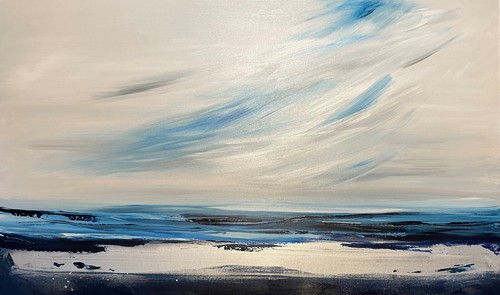 Original canvas art - art, seascape