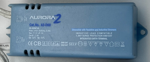 Aurora 240v 60w halogen - aurora,