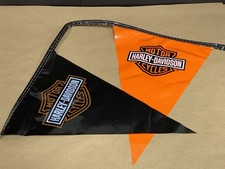 Vintage Harley Davidson Classic Pennant Plastic 24 Flag Banner Over 50ft Long