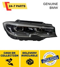 2019 - 2022 BMW 3 SERIES G20 G21 DRIVER RIGHT LED HEADLIGHT GENUINE    (#L22)