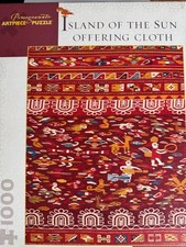 Island Of the Sun Offering Cloth ~ 1000 Piece Pomegranate Jigsaw Puzzle